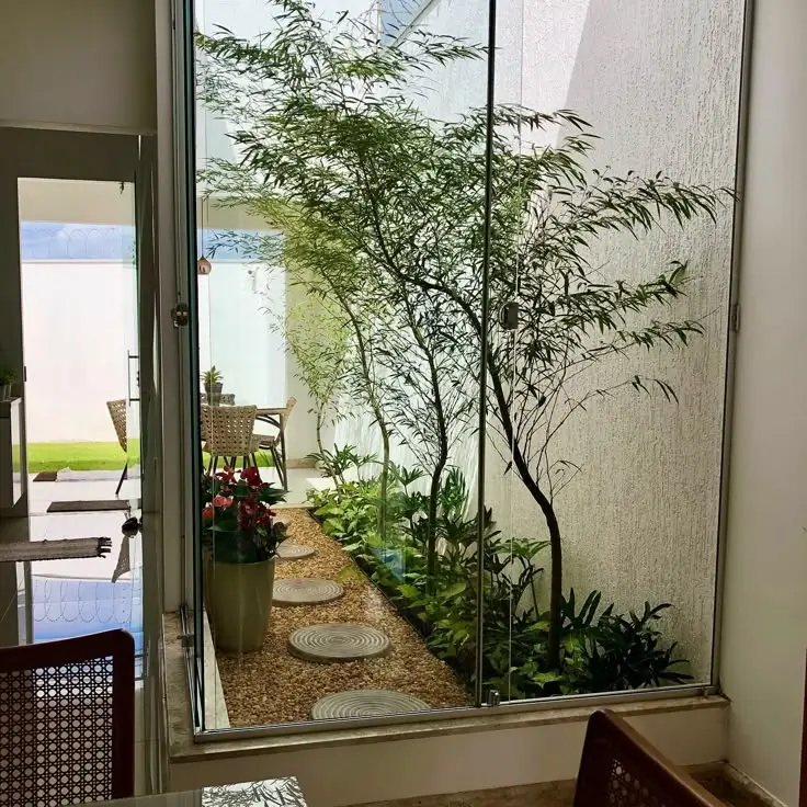 Jardim de inverno pequeno