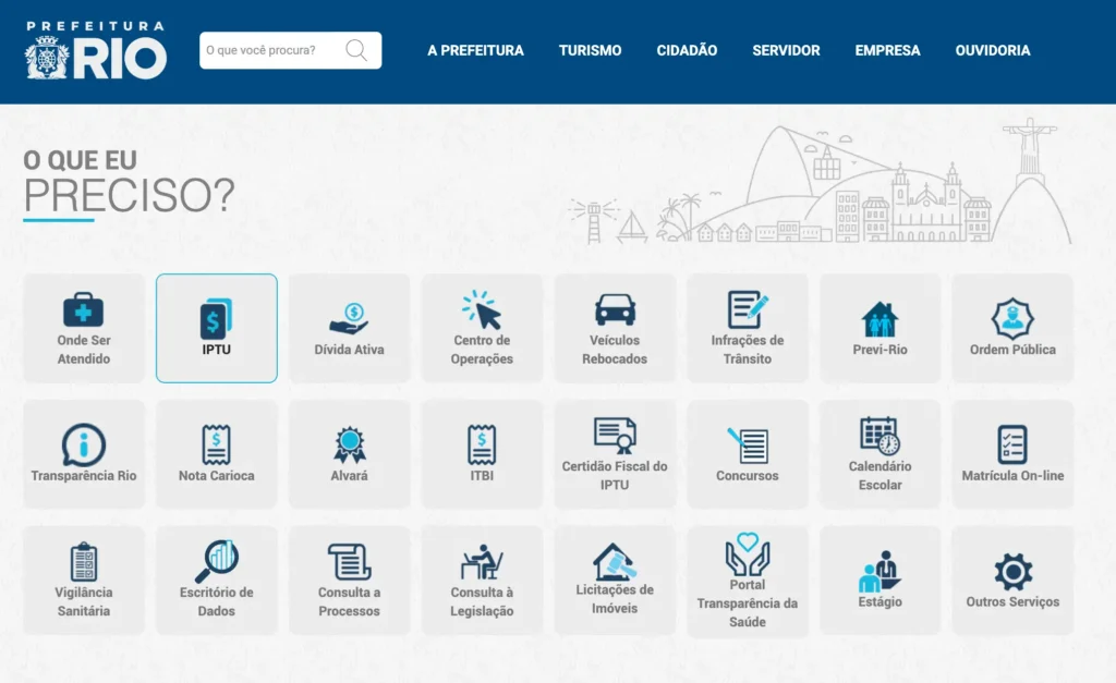 Como Consultar IPTU Site Prefeitura RJ